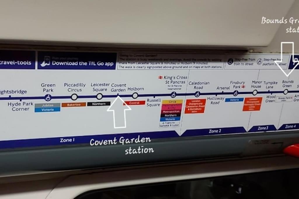 2 Bed Flat, Bounds Green, Piccadilly Line, London N11 المظهر الخارجي الصورة